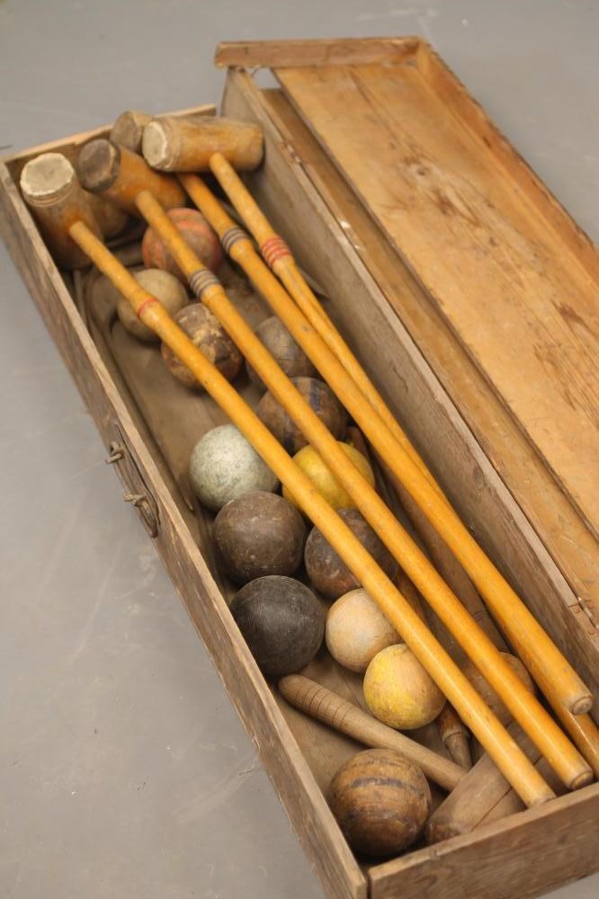 A CROQUET SET by F.H. Ayres Image