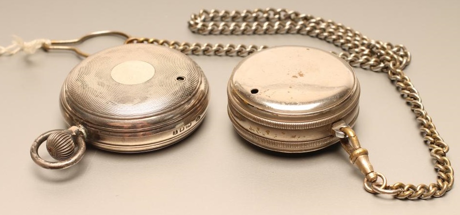 A VICTORIAN POCKET BAROMETER Image