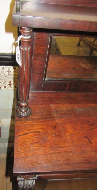 A REGENCY ROSEWOOD CHIFFONIER Image