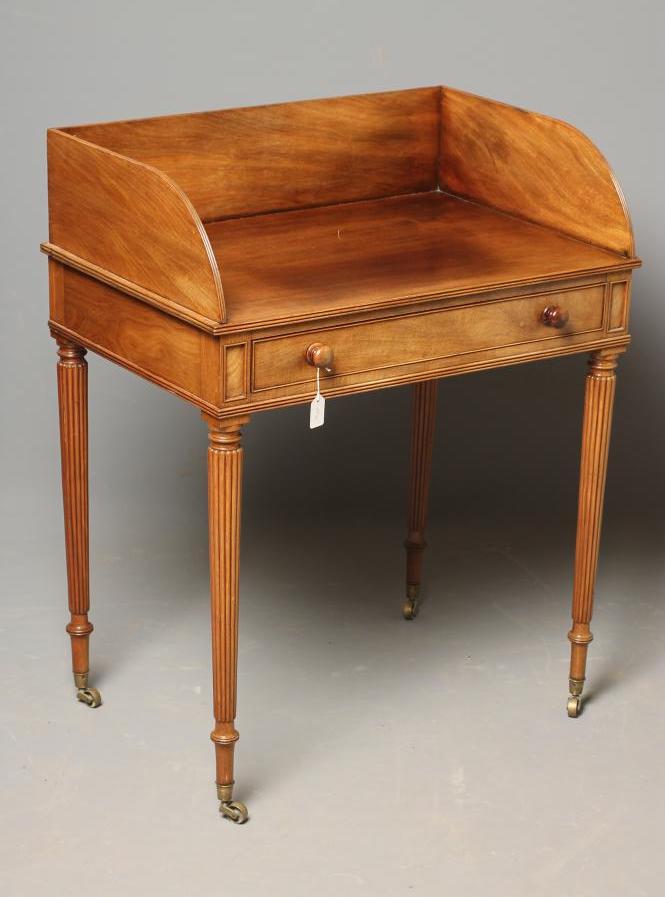 A MAHOGANY WASHSTAND Image