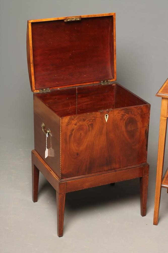 A GEORGIAN MAHOGANY CELLARETTE Image