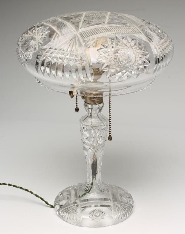 A GLASS ELECTRIC LAMP BASE Image