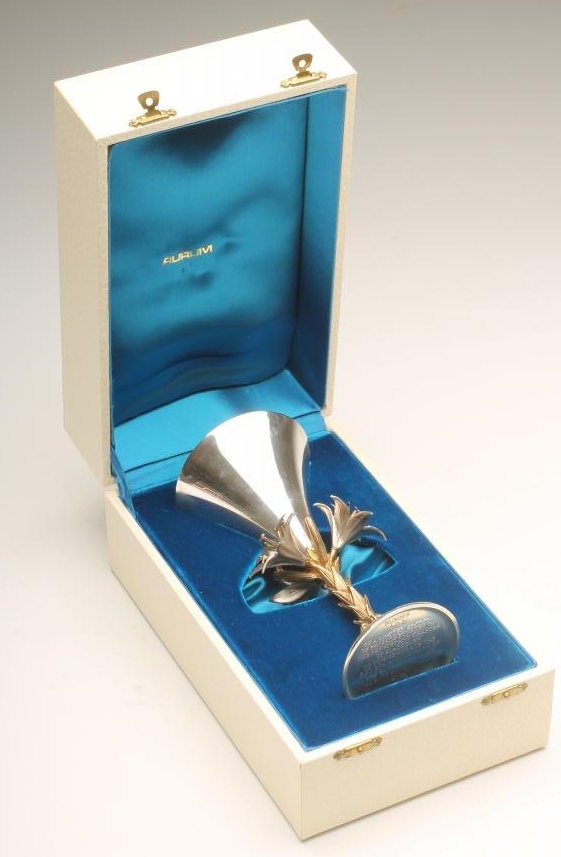 "THE BLACKBURN CATHEDRAL SILVER GOBLET" Image