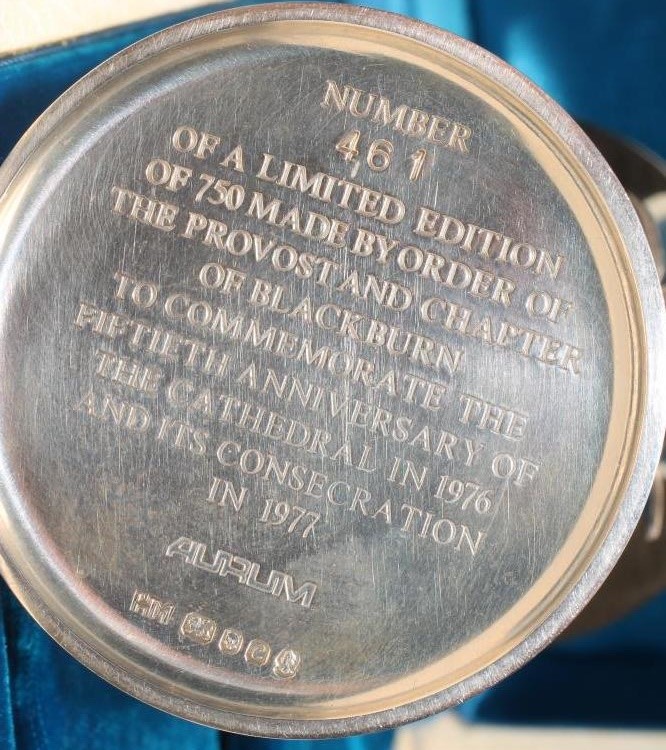 "THE BLACKBURN CATHEDRAL SILVER GOBLET" Image