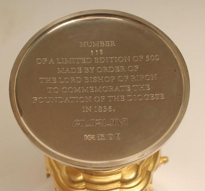 A SILVER GOBLET to match the previous two lots Image