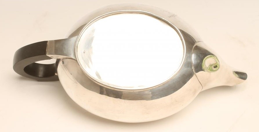 A BACHELOR'S SILVER TEAPOT Image