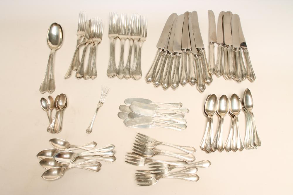 *A "PAUL REVERE" SILVER PART TABLE SERVICE Image