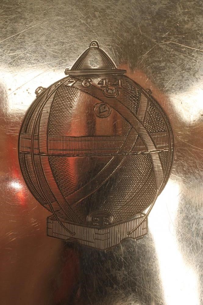 OF WWI NAVAL INTEREST - A silver cigarette case Image