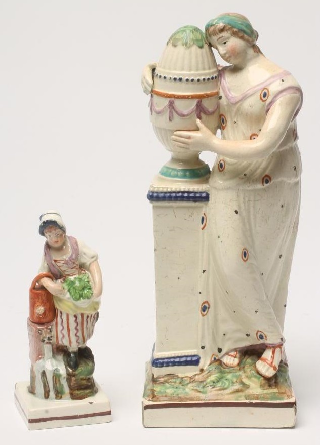A PEARLWARE FIGURE Image