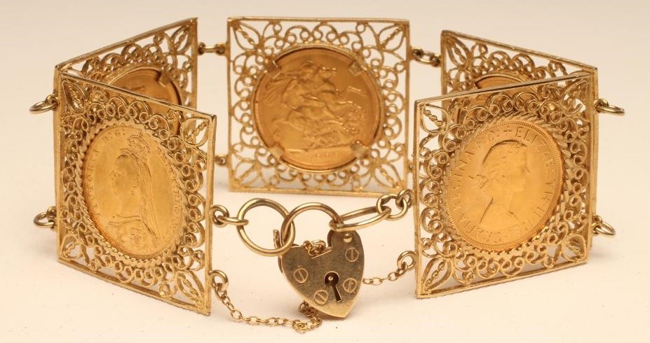 FIVE SOVEREIGNS 1892 Image