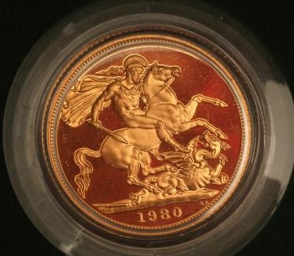 AN ELIZABETH II PROOF SOVEREIGN Image