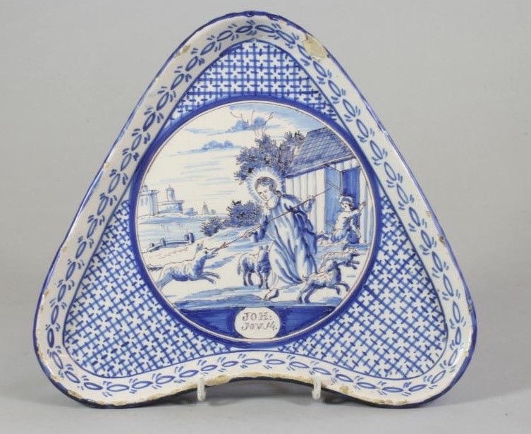 A DUTCH DELFT STAND Image