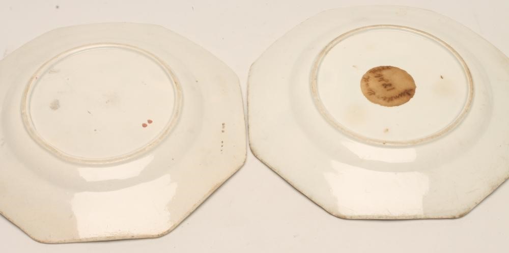 TWO PEARLWARE NURSERY PLATES Image