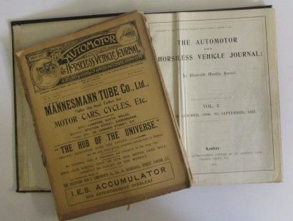 THE AUTOMOTOR JOURNAL and Horseless Vehicle Journal: An Illustrated Monthly Journal with Supplement Image