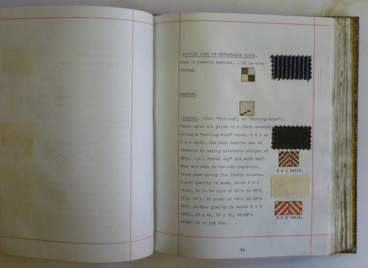 COTTON FABRICS: A BOOK OF REFERENCE FOR THOSE WHO ARE ENGAGED IN THE COTTON INDUSTRY Image