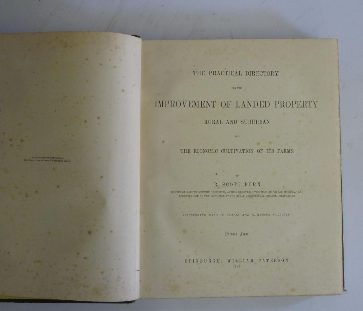 THE PRACTICAL DIRECTORY FOR THE IMPROVEMENT OF LANDED PROPERTY Image