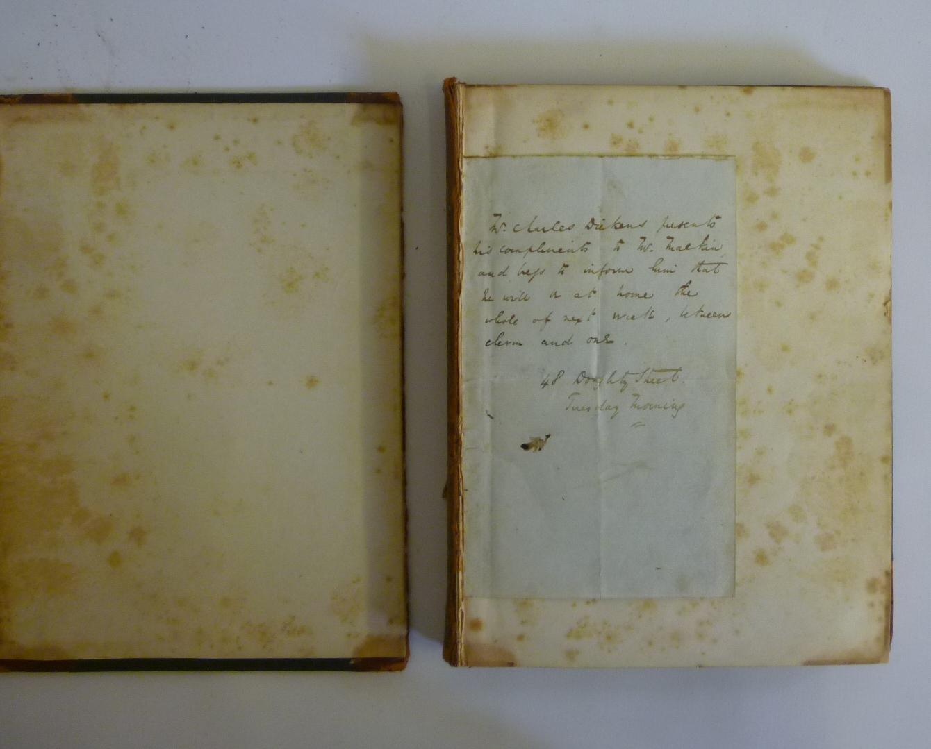 CHARLES DICKENS AUTOGRAPH LETTER written in the third person Image