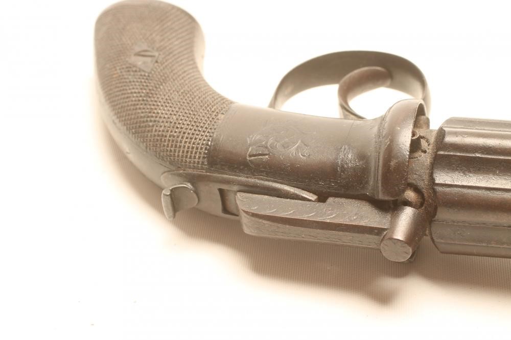 A PEPPERBOX PERCUSSION REVOLVER Image