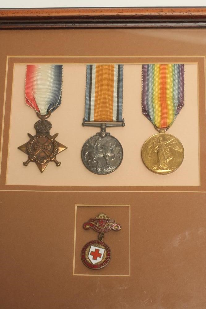 A FAMILY OF FIRST WORLD WAR MEDALS Image