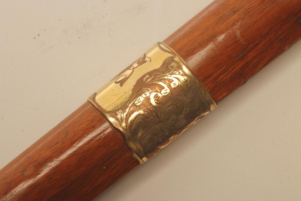 A FIRST WORLD WAR PROPELLER WALKING CANE Image