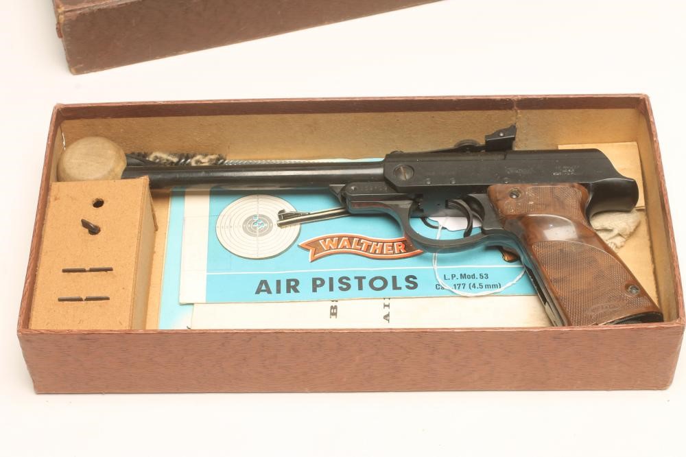 A WALTHER LP MODEL 58 AIR PISTOL Image
