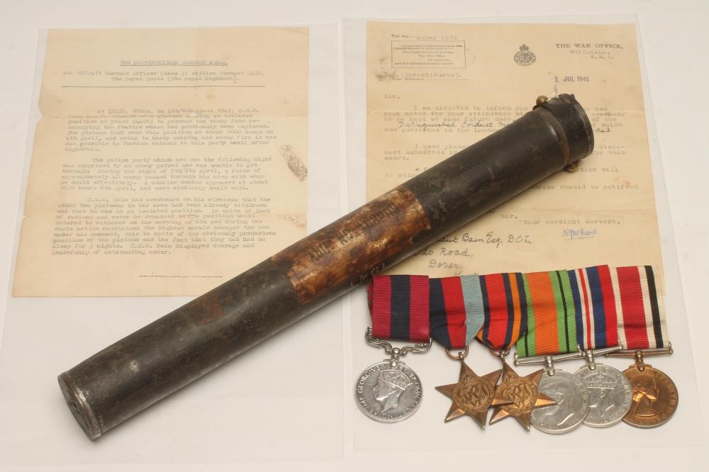 A FAMILY OF SECOND WORLD WAR MEDALS Image