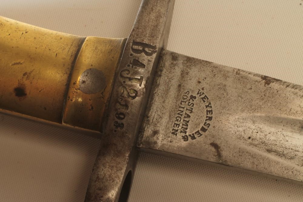 A PRUSSIAN M1871 BAYONET Image