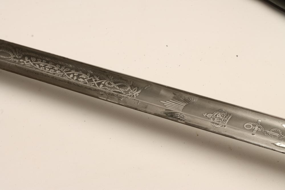 AN 1827 PATTERN NAVAL OFFICER'S SWORD Image