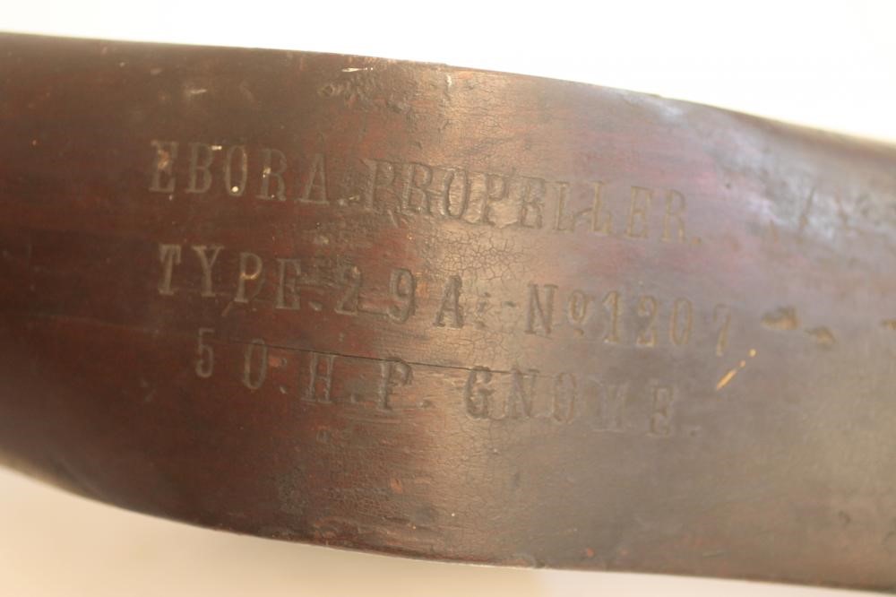 A TWIN BLADED WOODEN PROPELLER Image