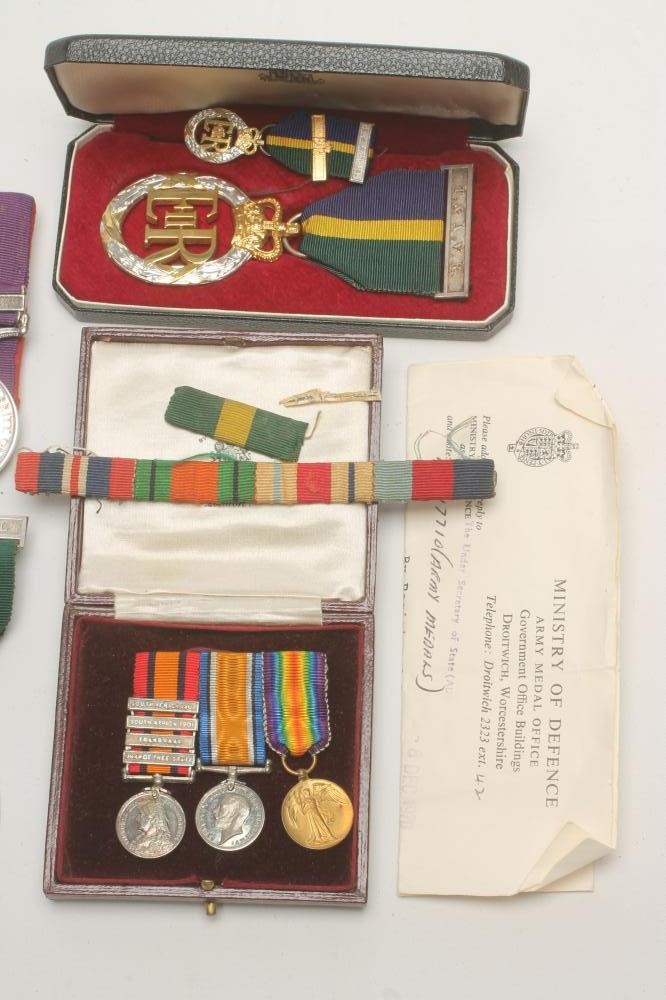 A FAMILY OF SECOND WORLD WAR MEDALS Image