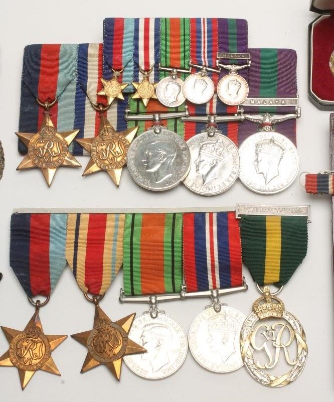 A FAMILY OF SECOND WORLD WAR MEDALS Image