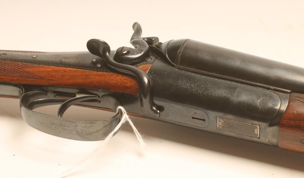 A COGSWELL & HARRISON 12 BORE HAMMER SHOTGUN Image