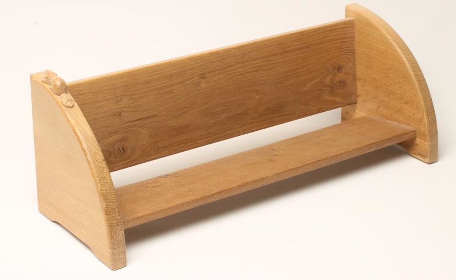 AN OAK BOOK TROUGH by Colin Almack Image