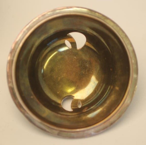 A JAPANESE CLOISONNE ENAMEL CENSOR AND COVER of baluster form raised upon three peg feet Image