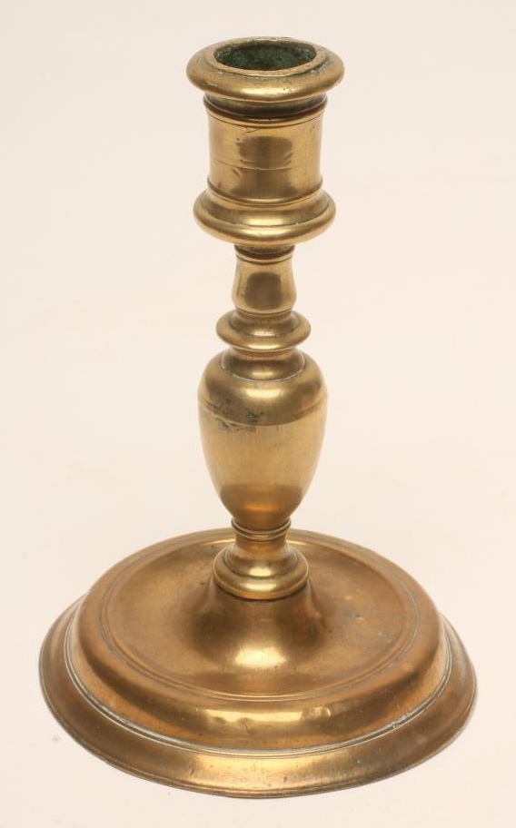A BRASS CANDLESTICK Image