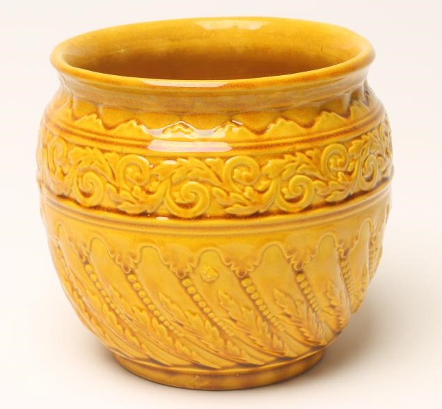 A BURMANTOFTS POTTERY CACHE-POT Image