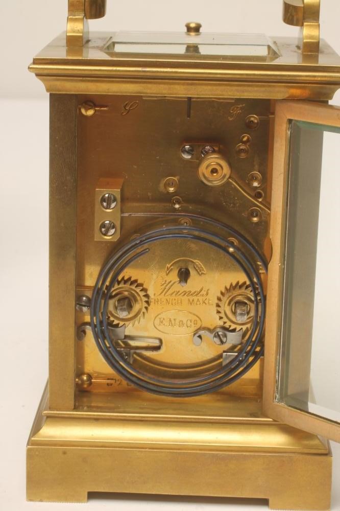 A FRENCH CASED CARRIAGE CLOCK Image