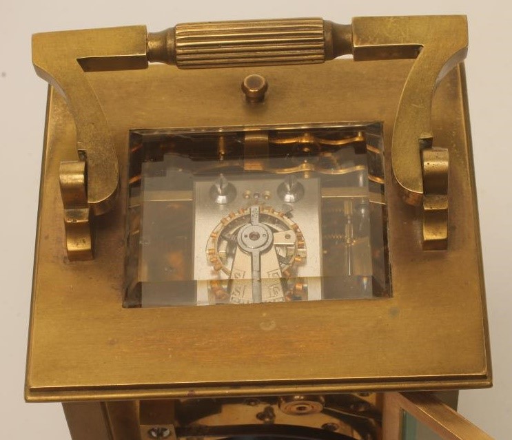 A FRENCH CASED CARRIAGE CLOCK Image