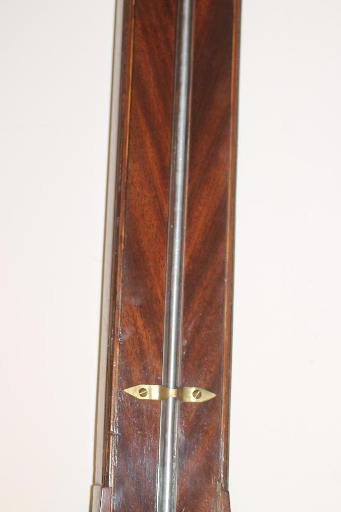A MAHOGANY CASED STICK BAROMETER signed G Groce Image