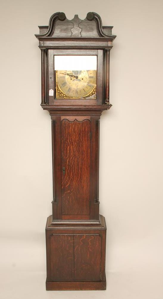 AN OAK LONGCASE by Thomas Lister Image