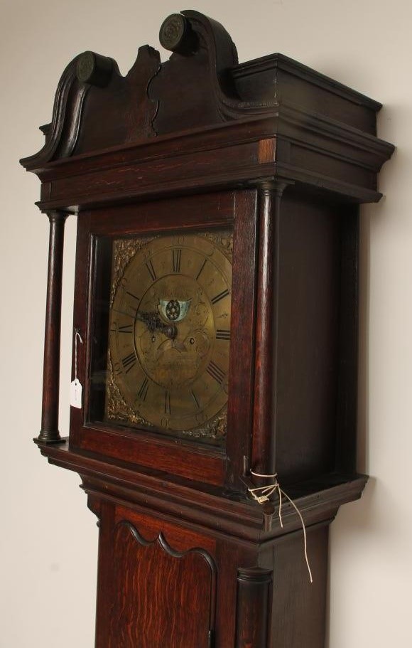 AN OAK LONGCASE by Thomas Lister Image