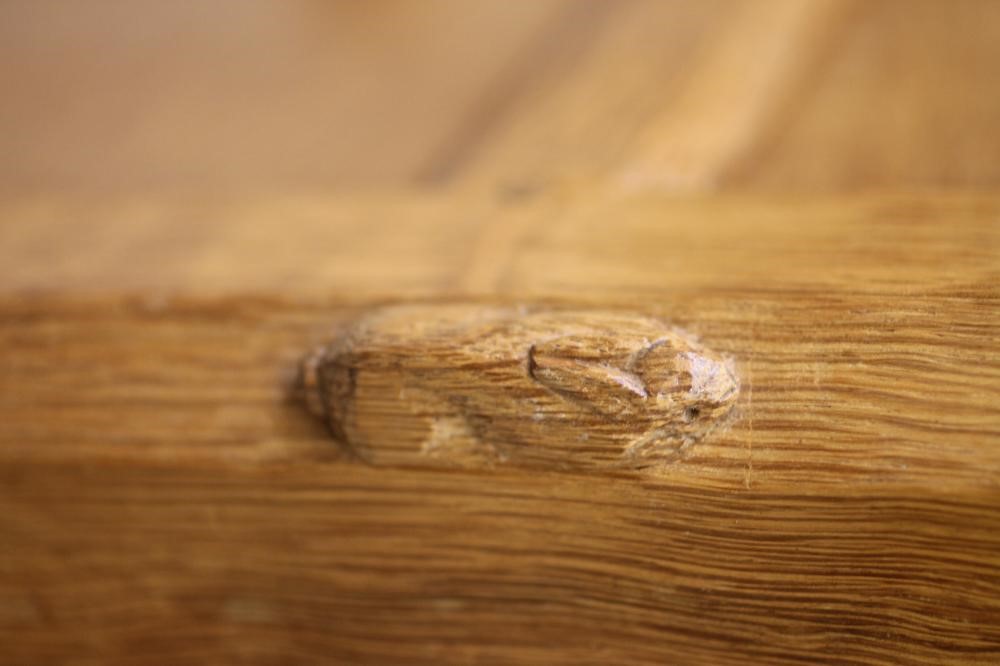 AN ADZED OAK BUREAU by R.G. Heap of Driffield Image