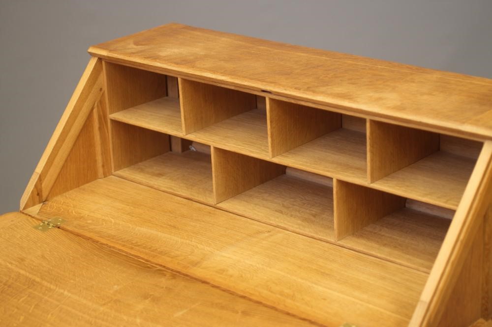 AN ADZED OAK BUREAU by R.G. Heap of Driffield Image