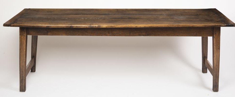 AN OAK FARMHOUSE TABLE Image
