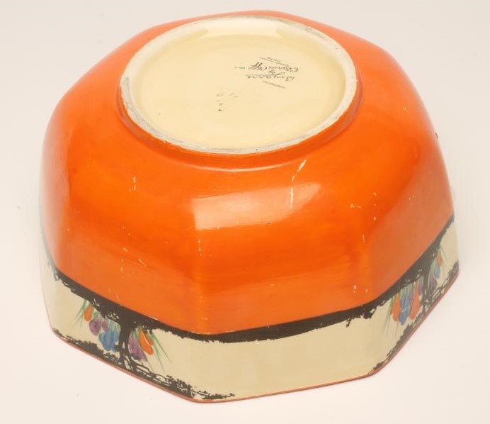 A CLARICE CLIFF NEWPORT POTTERY BIZARRE BOWL Image