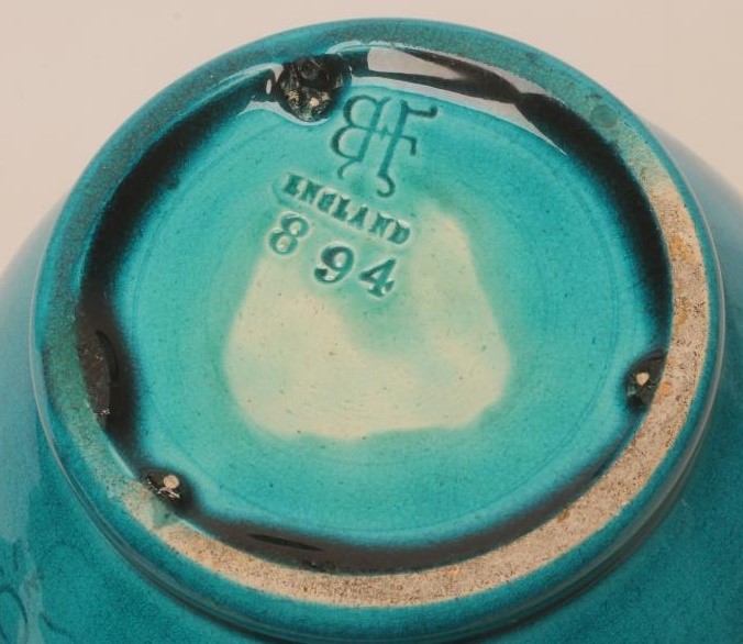 THREE BURMANTOFTS EARTHENWARE VASES Image