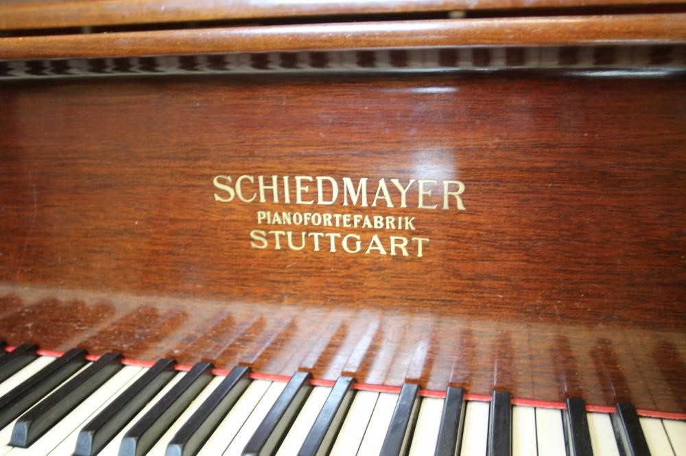 A SCHIEDMAYER OF STUTTGART BOUDOIR GRAND PIANO Image