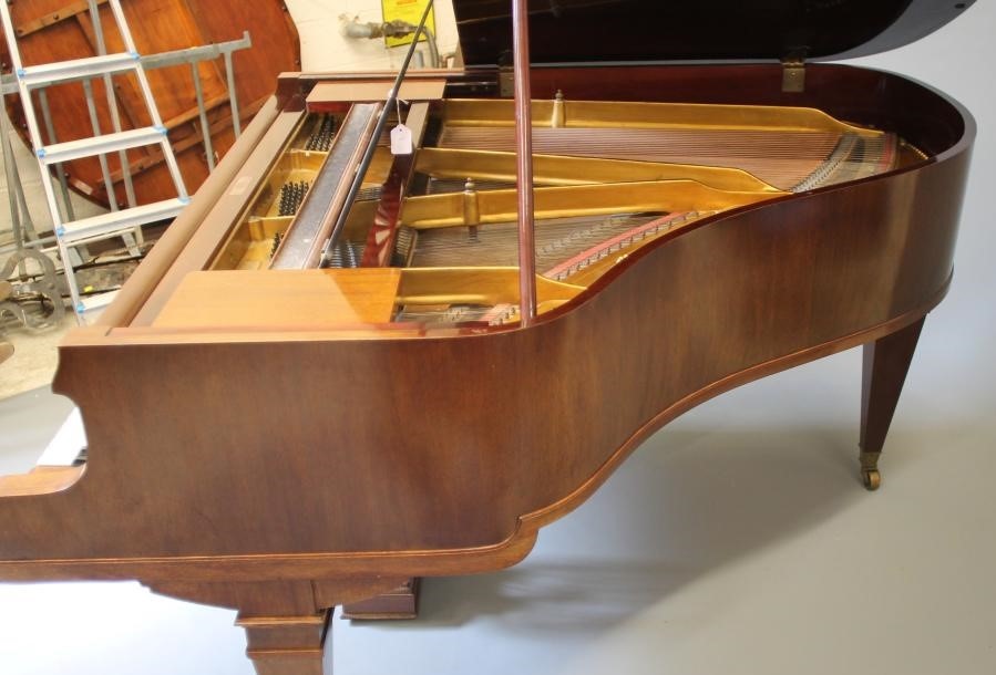 A SCHIEDMAYER OF STUTTGART BOUDOIR GRAND PIANO Image