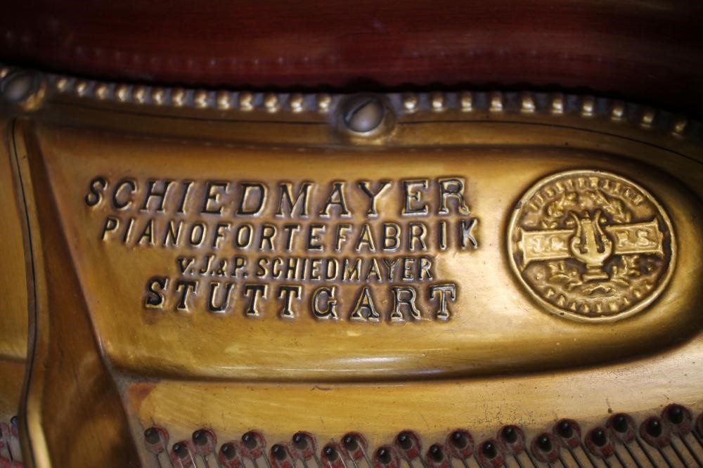 A SCHIEDMAYER OF STUTTGART BOUDOIR GRAND PIANO Image