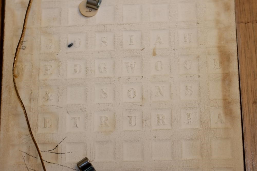 FOUR VICTORIAN WEDGWOOD TILES Image